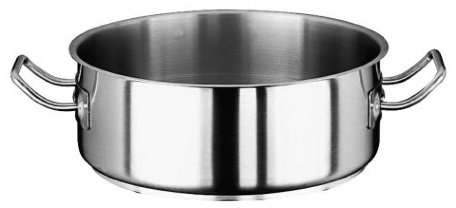 Rosenthal Sambonet Bratentopf Serie 2000 Edelstahl Silber (32cm) P0030-P00006-P0688 Bild 1