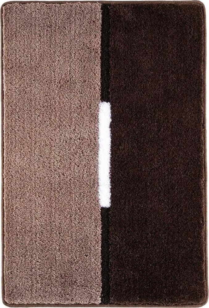 RHOMYhome Badematte Mira|50x60 cm| kaffee Bild 1
