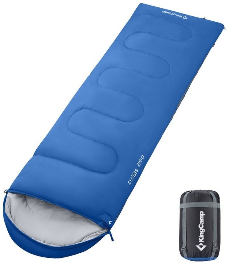 KingCamp Deckenschlafsack Decken Schlafsack Oasis 250 Sommer, Camping Outdoor 2,2m Lang&Breit -3°C Bild 1