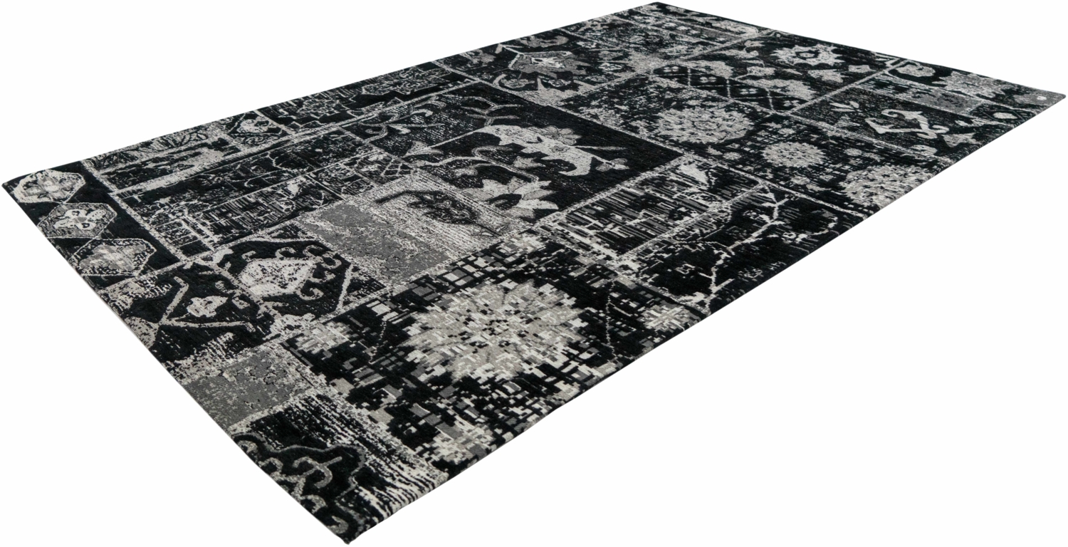 River 150 Grau / Schwarz 80cm x 150cm Bild 1