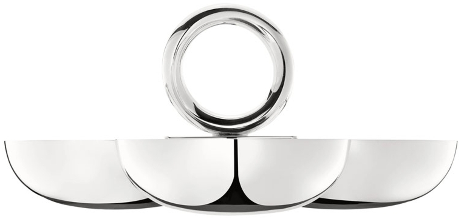 Christofle Cocktailservice 3 Schalen Klein Vertigo Versilberte Bild 1