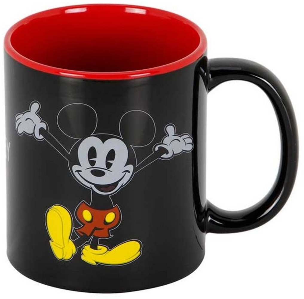 Karactermania Tasse Disney Retro Micky Maus Becher Kaffeetasse Teetasse Trinkbecher Bild 1