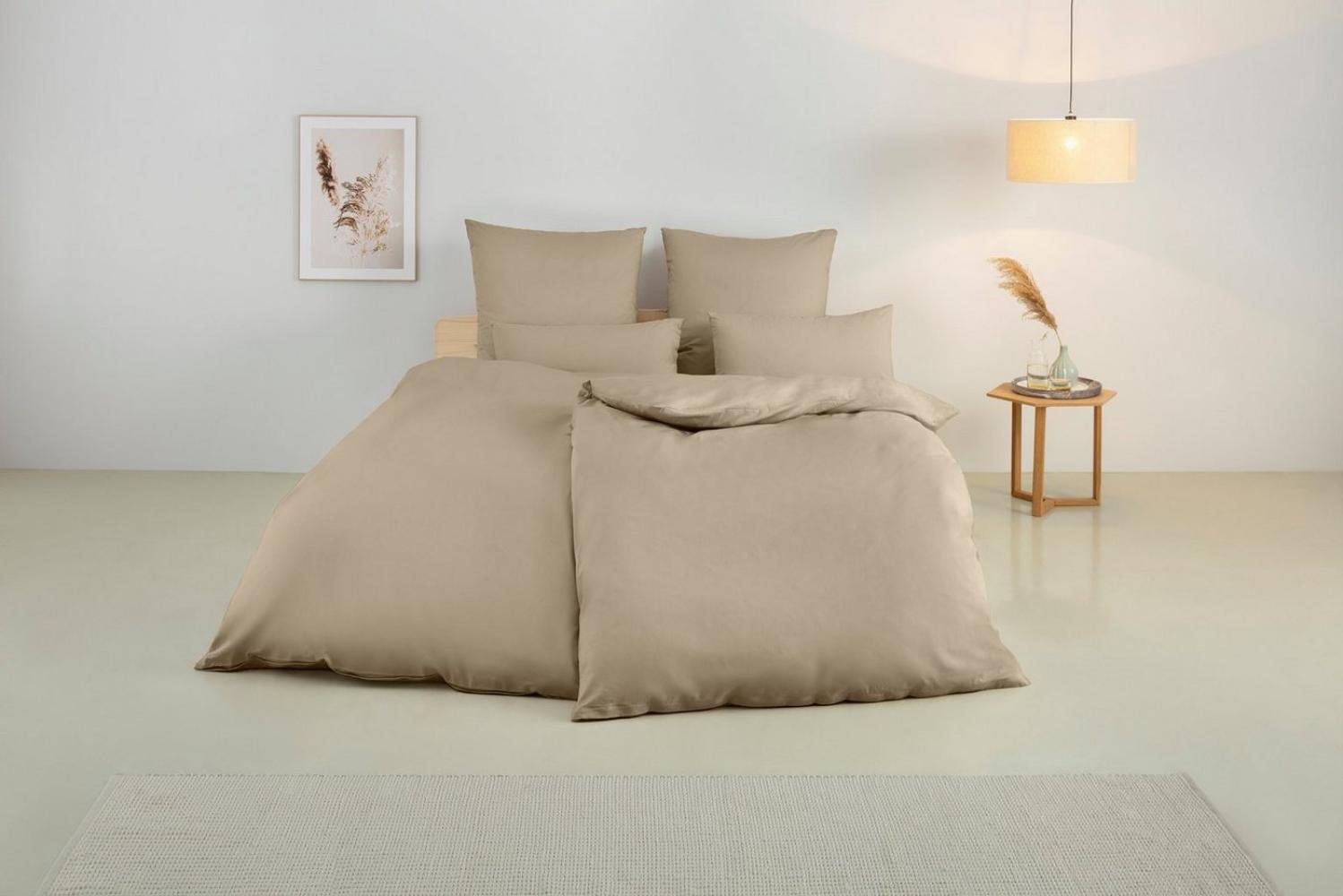 OTTO products Bettwäsche Neele in Gr. 135x200, 155x220 oder 200x200 cm, Renforcé (Bio-Baumwolle), 2 teilig, Bettwäsche aus Bio-Baumwolle, zeitlose Bettwäsche mit Reißverschluss Bild 1