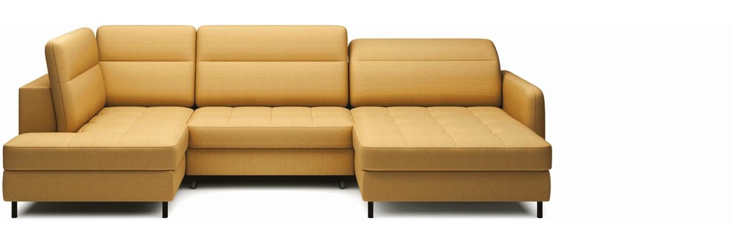 ELTAP 'Berrto' Ecksofa,, Gelb, 300x130, Links Bild 1