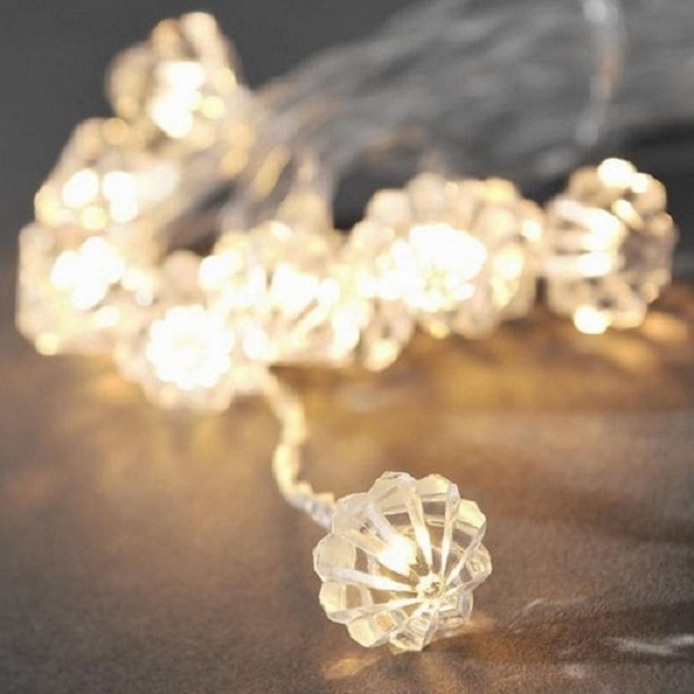 KONSTSMIDE LED-Lichterkette 1404-103 LED Dekolichterkette 10er Diamant ww Bild 1