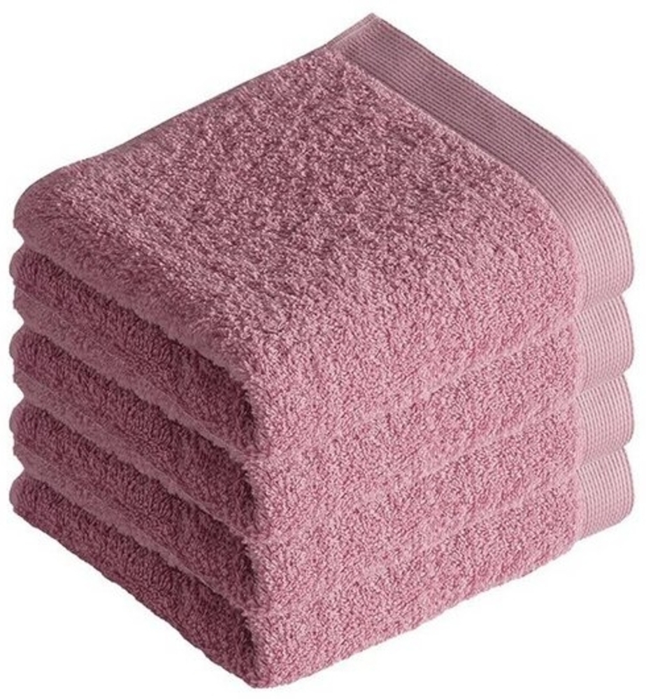 Vossen Gästehandtücher 4er Pack Gästetuch 40 x 60 cm High Line, Frottier (Spar-Set, 4-St), Vegan Bild 1