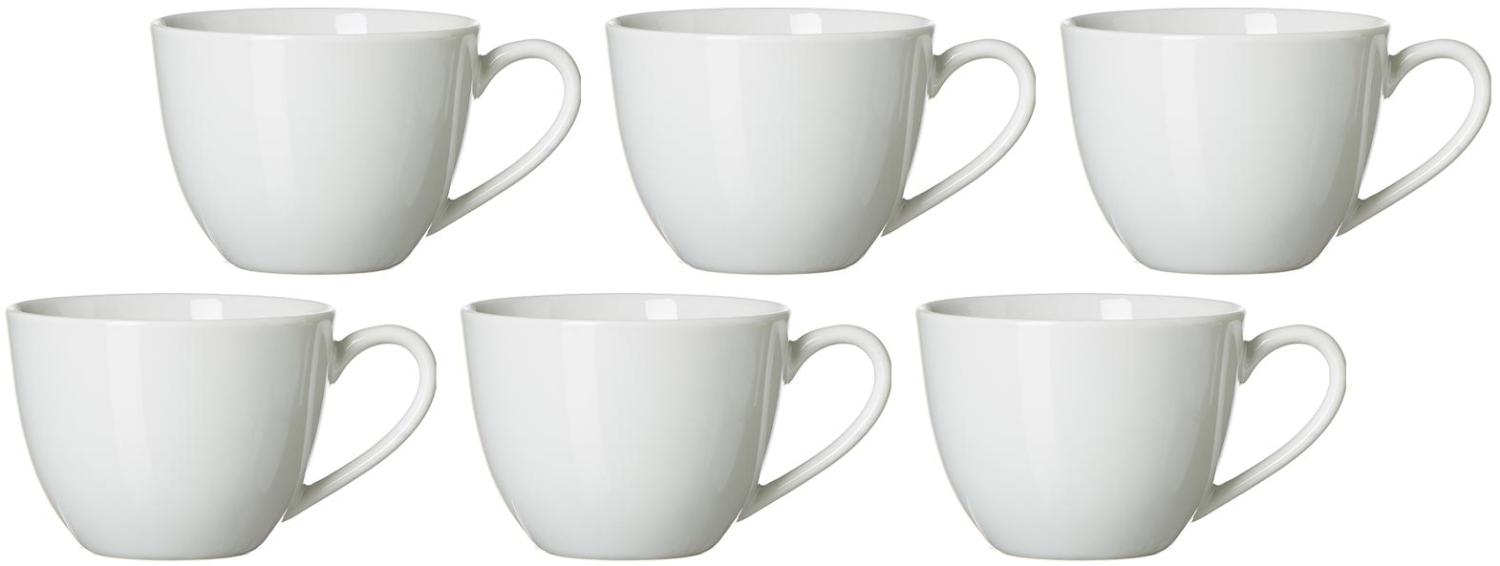 Ritzenhoff & Breker BIANCO Tasse Kaffee 430 ml 6er Set Bild 1