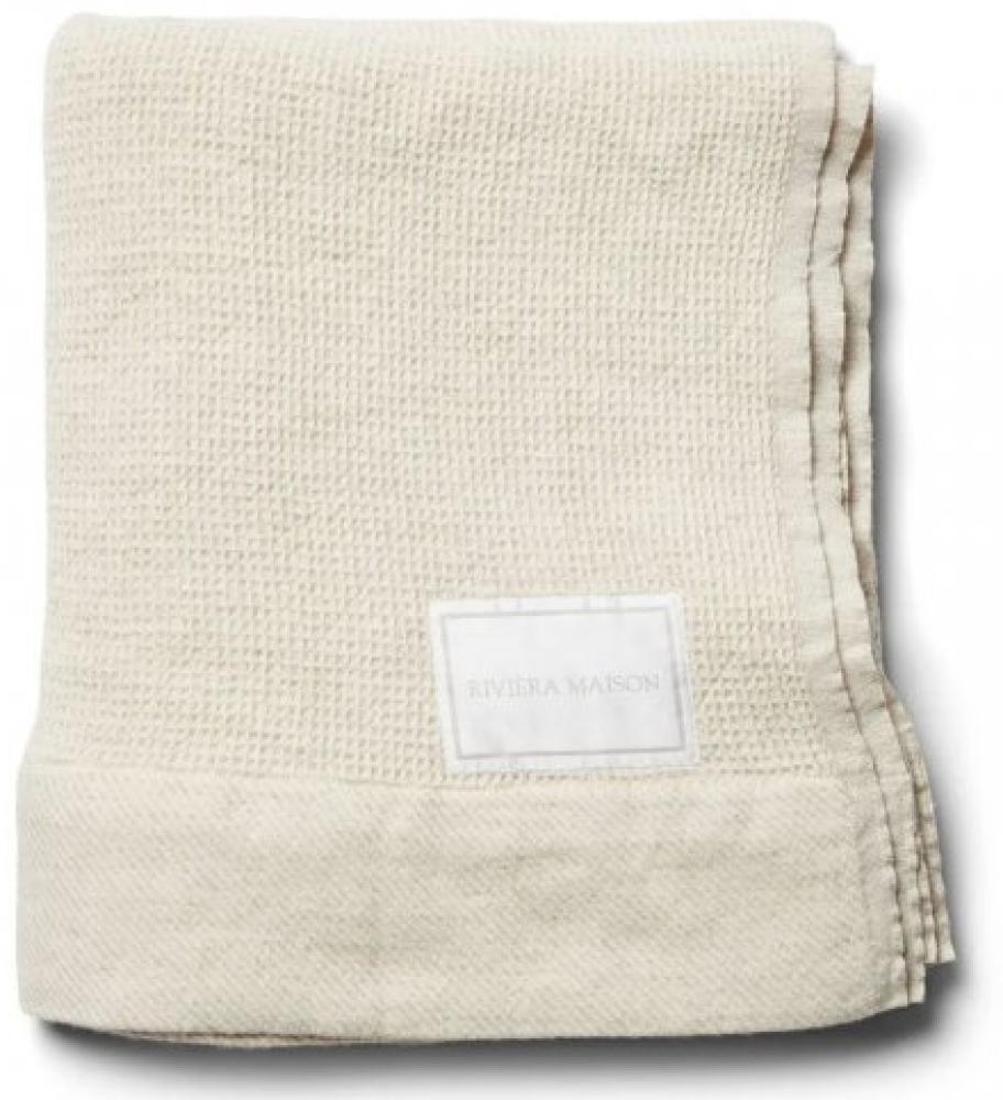 Riviera Maison Tagesdecke Plaid Pergamon Throw Beige (170x130cm) 534250 Bild 1