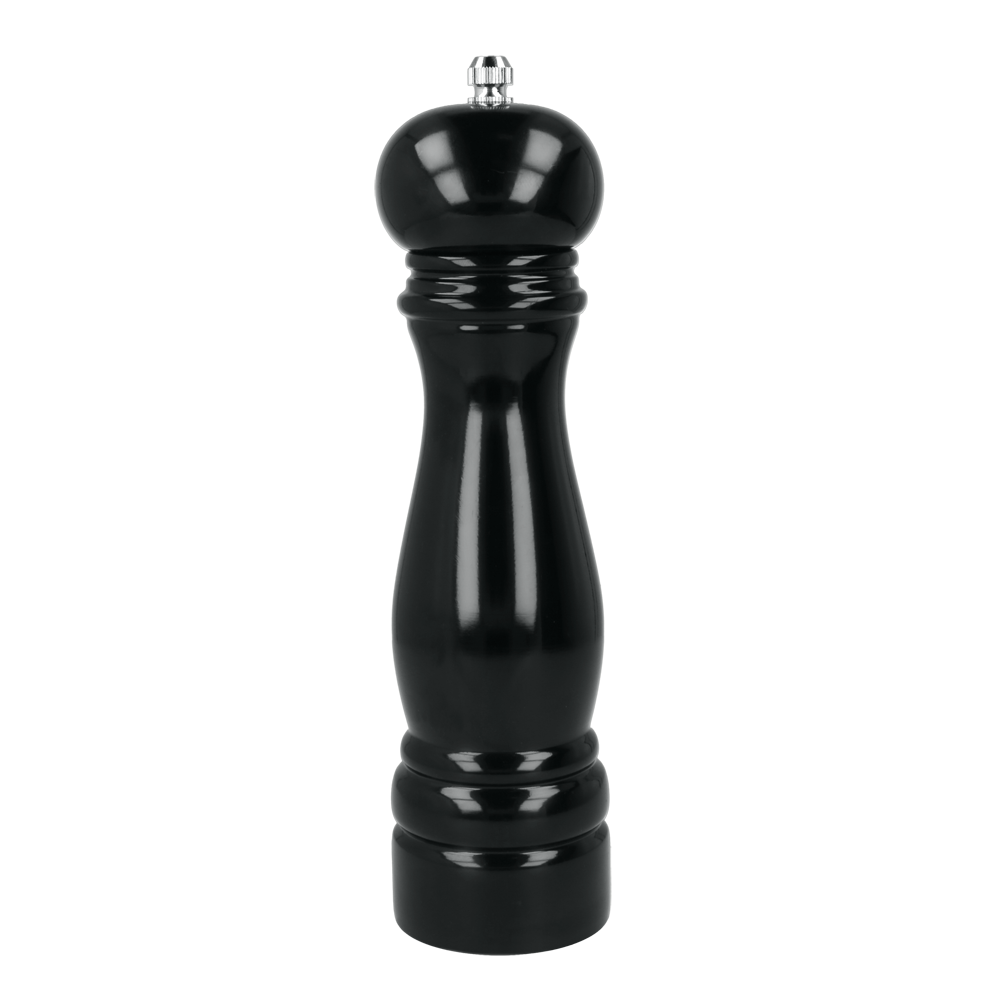 METALTEX 586045038 Pfeffermühle 22 cm in Schwarz lackiert, Holz Bild 1