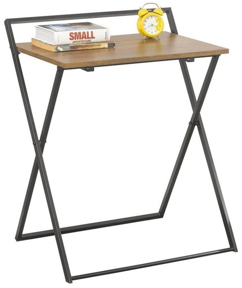 SoBuy Klapptisch FWT88, Kleiner Schreibtisch klappbar Computertisch Arbeitstisch Beistelltisch Bild 1