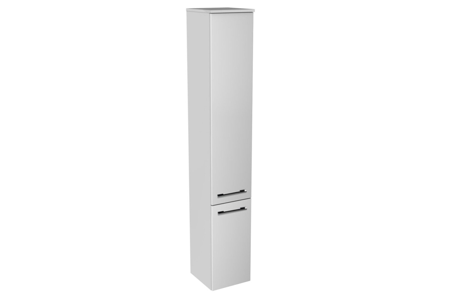 Lanzet Hochschrank 30 cm, links, Weiß Bild 1