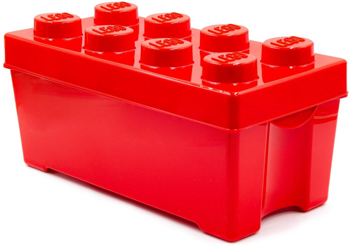 LEGO® Aufbewahrungsbox Original LEGO Aufbewahrungsbox (Rot, Medium) Bild 1