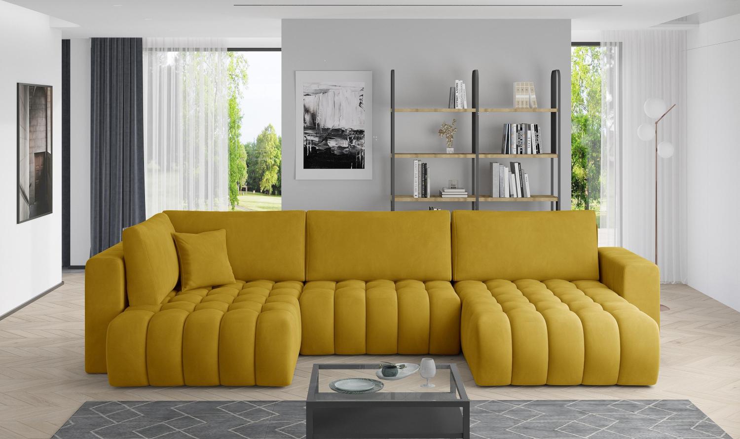 Wohnideebilder Bonito Gelb Ecksofas & Eckcouches CO-BON-RT-45NU Bild 1