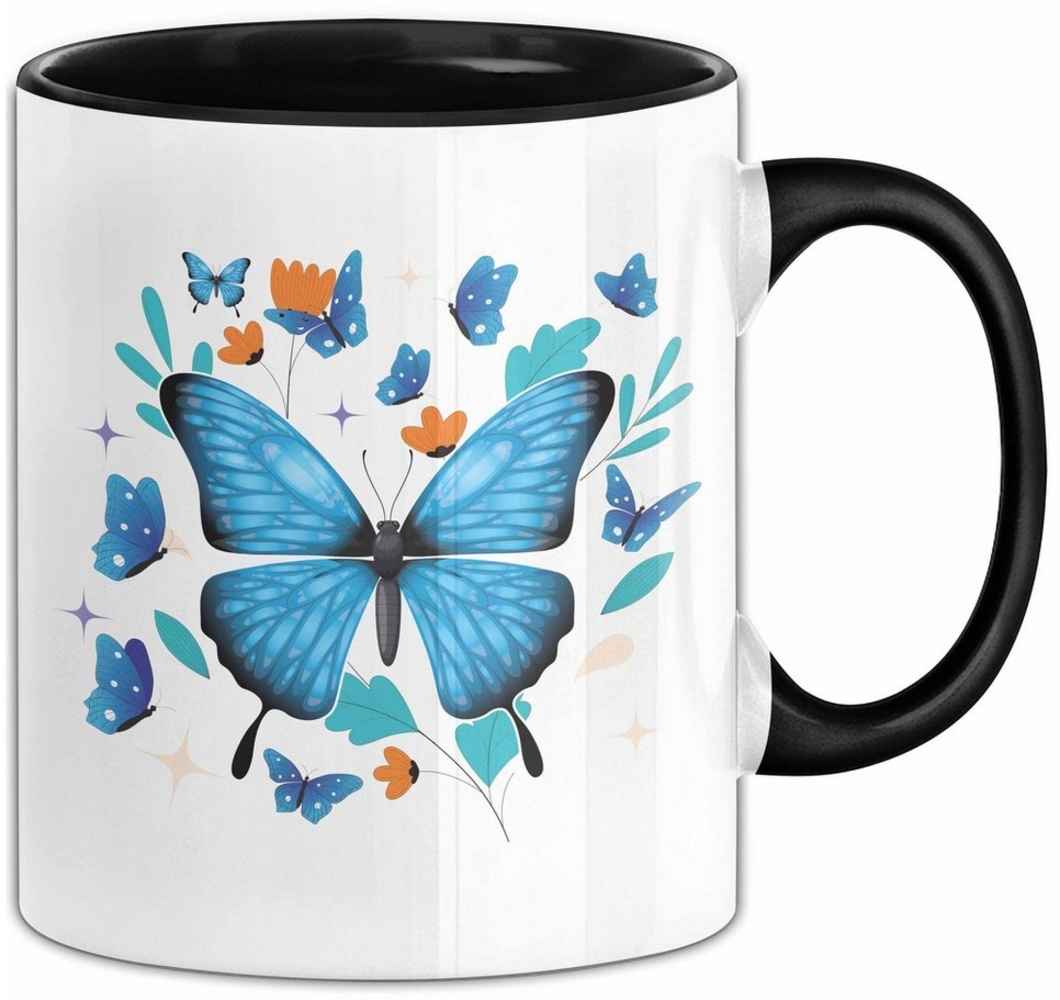 Trendation Tasse Schmetterling Tasse Grafik Geschenkidee Bild 1