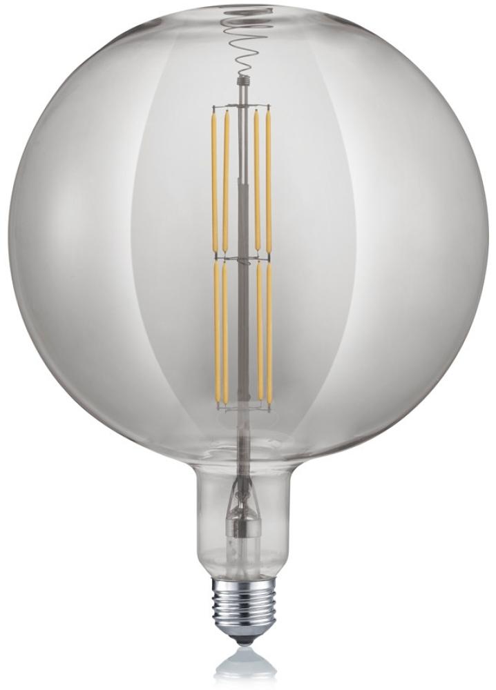 E27 Filament LED - 8 Watt, 260 Lumen warmweiß, Ø20cm - extern dimmbar Bild 1