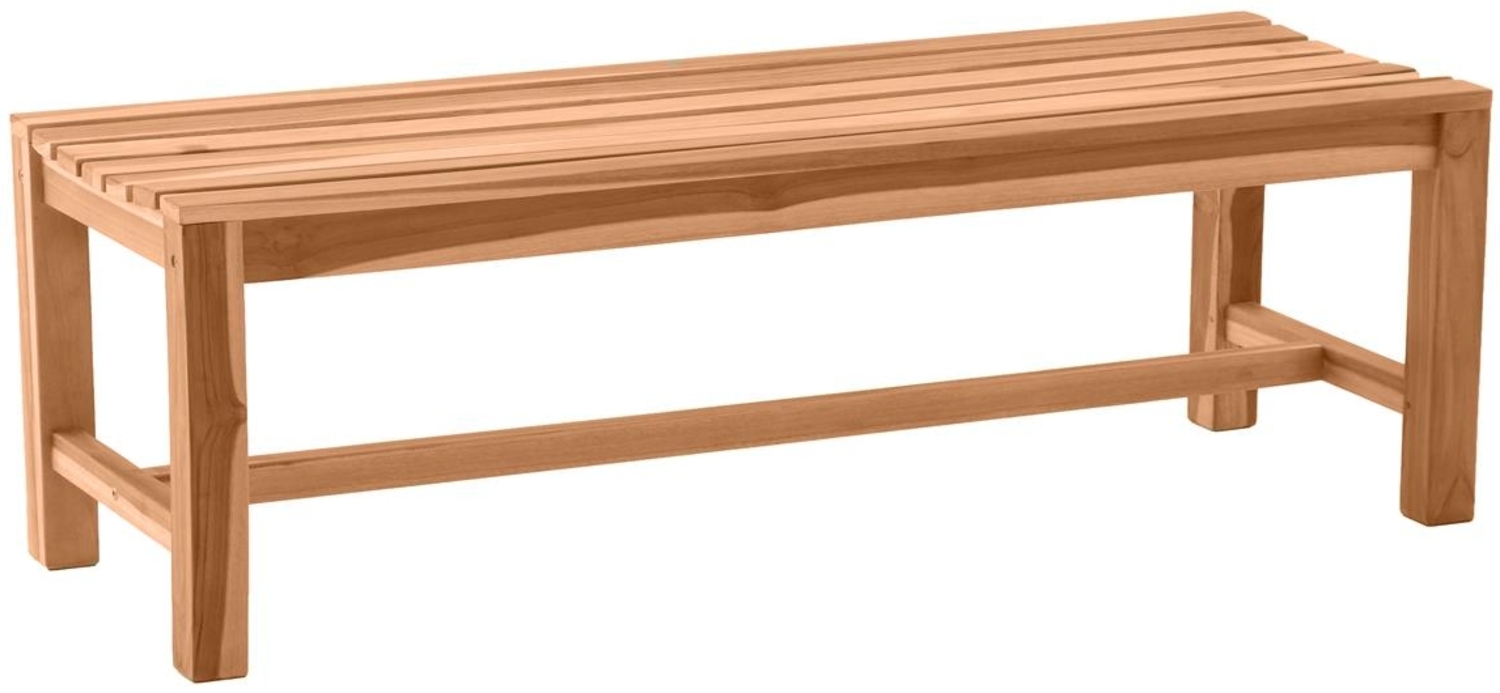 Gartenbank Sitzbank 3-Sitzer Teak Bild 1