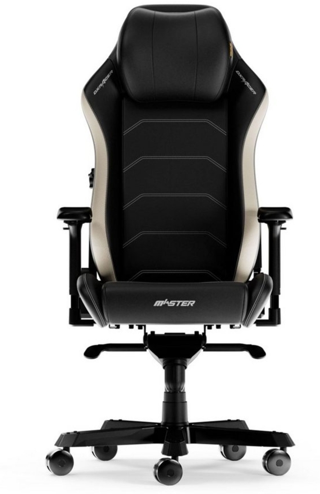DXRacer MASTER XL Schwarz & Weiß Mikrofaser Leder das Orginal Gaming Stuhl Bild 1
