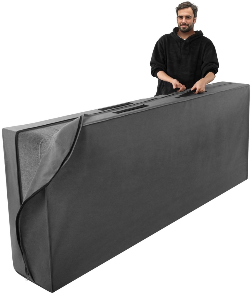 Navaris Aufbewahrungstasche Matratzenhülle 80 x 200 cm Matratzenschutz Schutzhülle für Matratze (1-tlg), Matratzen Schutz Aufbewahrungstasche Matratzentasche 80x200 Bild 1