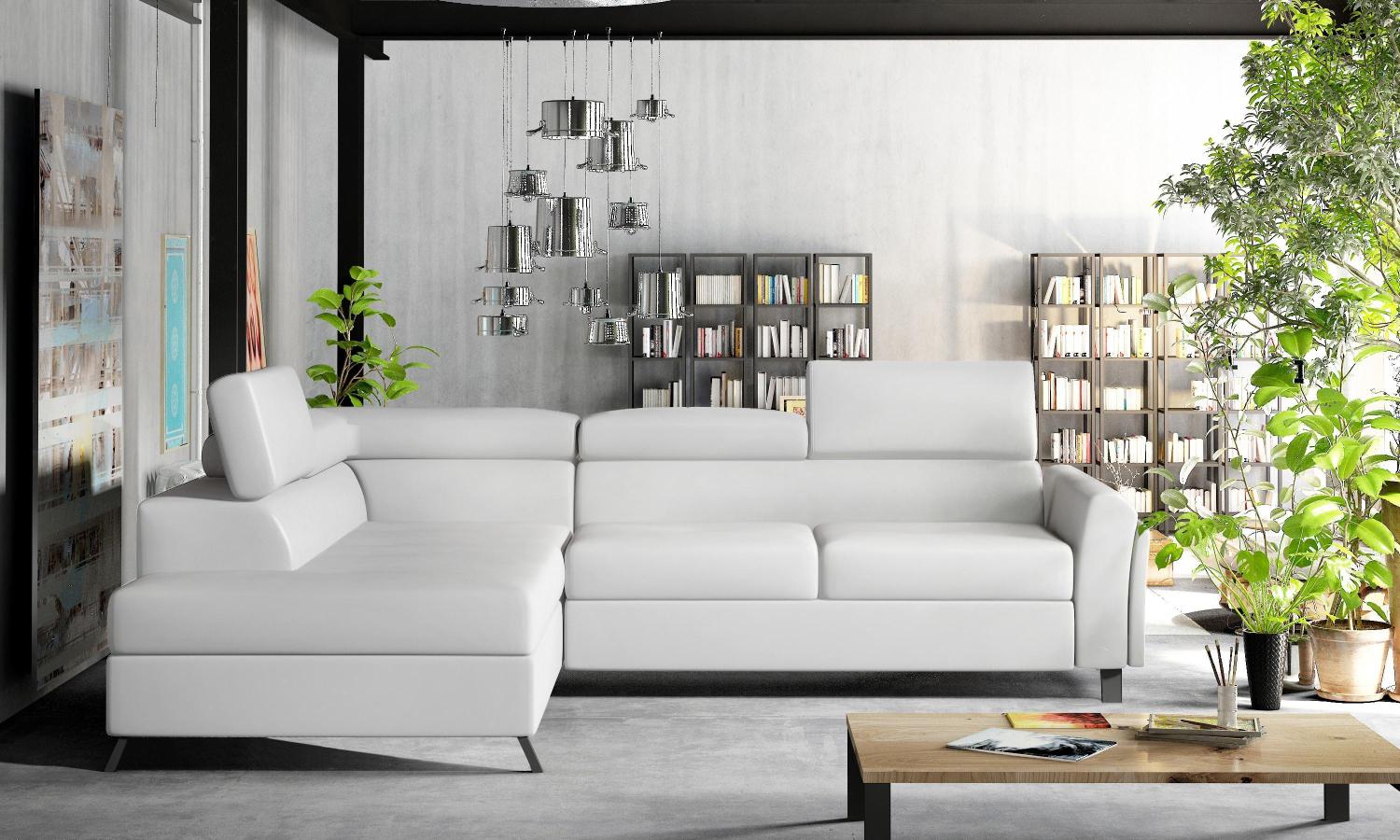 Wohnideebilder Kairos Weiss Ecksofas & Eckcouches Kr_54 Bild 1