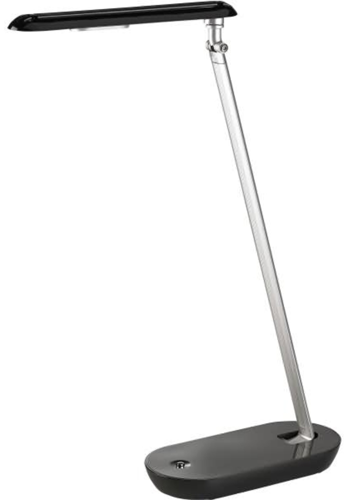 Alco LED-Tischleuchte schwarz/silber Bild 1