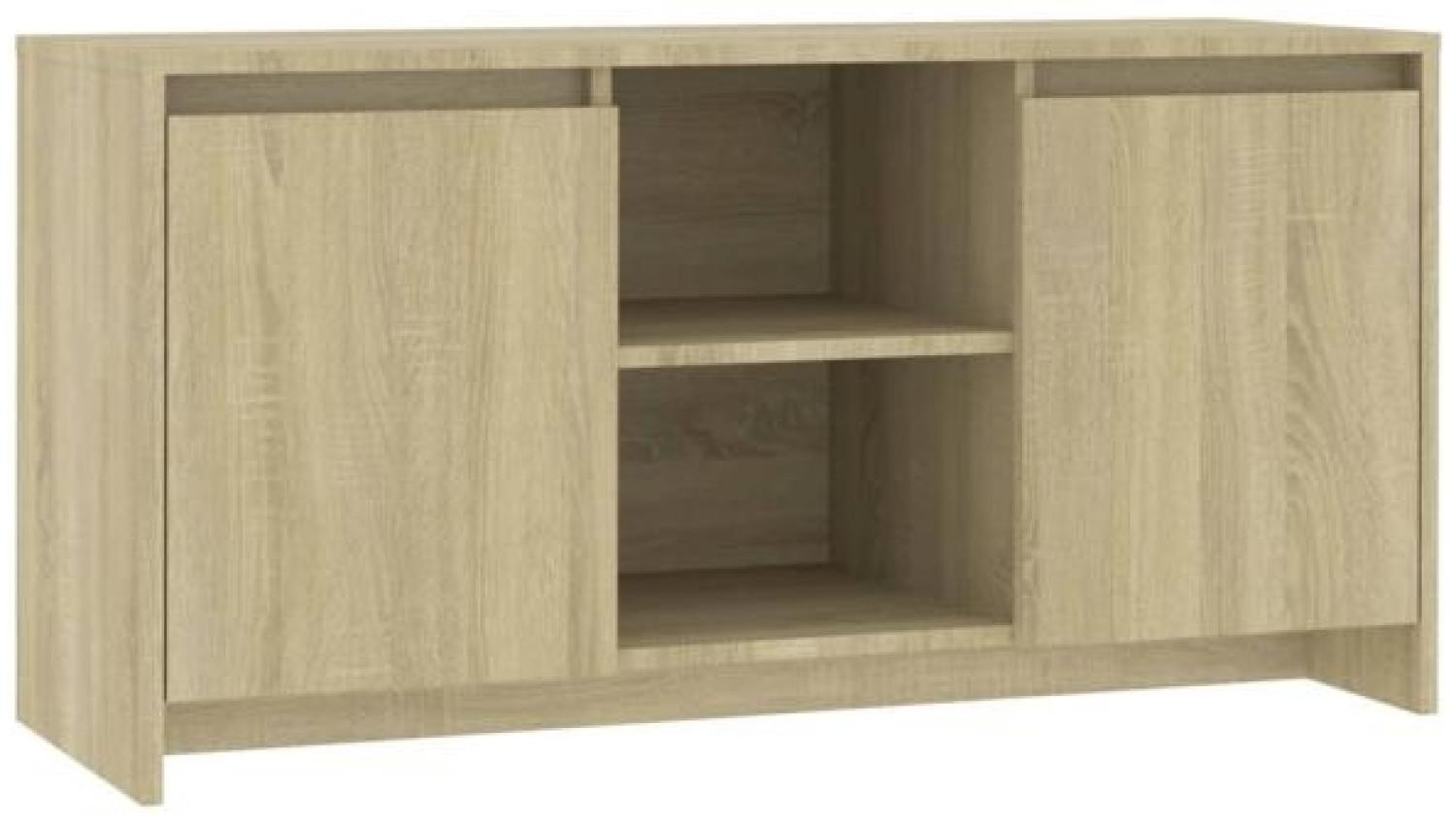 TV-Schrank Sonoma-Eiche 102x37,5x52,5 cm Spanplatte [809794] Bild 1