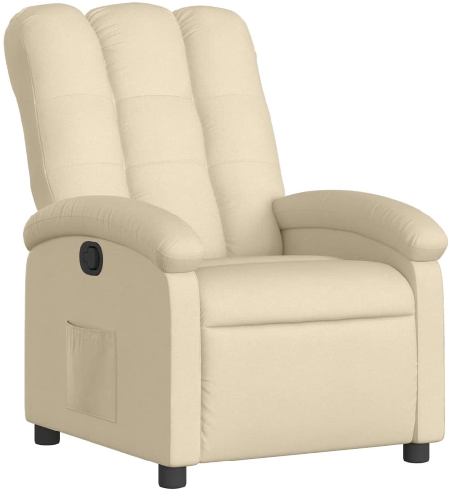 vidaXL Relaxsessel Creme Stoff 3205383 Bild 1