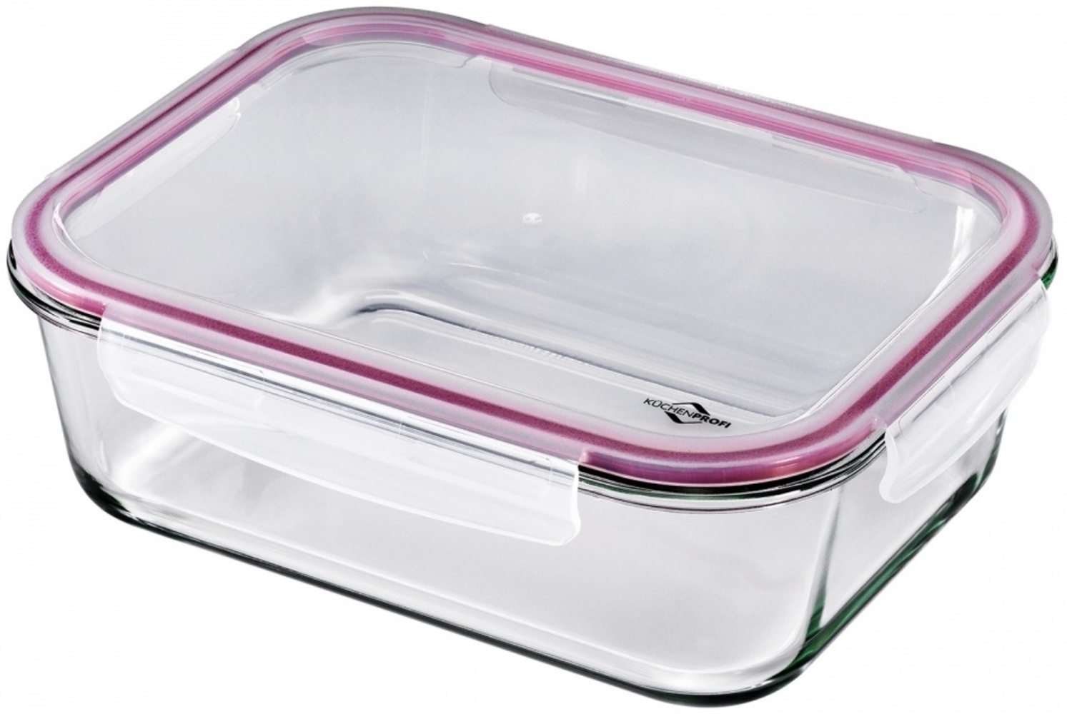 Lunchbox/Vorratsdose Glas rechteckig, extra groß Bild 1