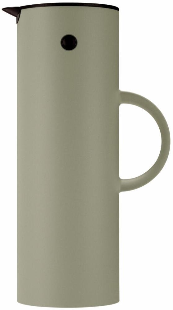 Stelton Isolierkanne EM77, Thermokanne, Kaffeekanne, Kunststoff, Glas, Soft Moss, 1 L, 995-1 Bild 1