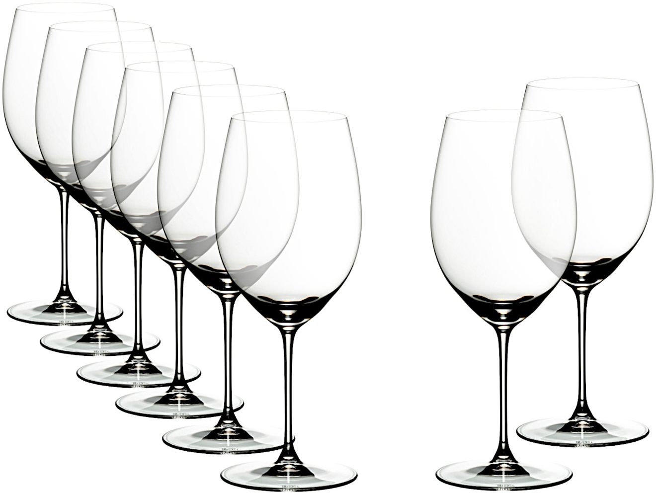 RIEDEL 7449/0 VERITAS Cabernet / Merlot Weinglas VORTEILSSET KAUF 8 ZAHL 6 Bild 1