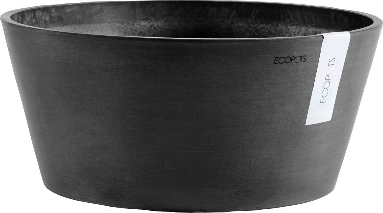 ECOPOTS Blumentopf FRANKFURT Dark Grey, BxTxH: 50x50x25 cm Bild 1