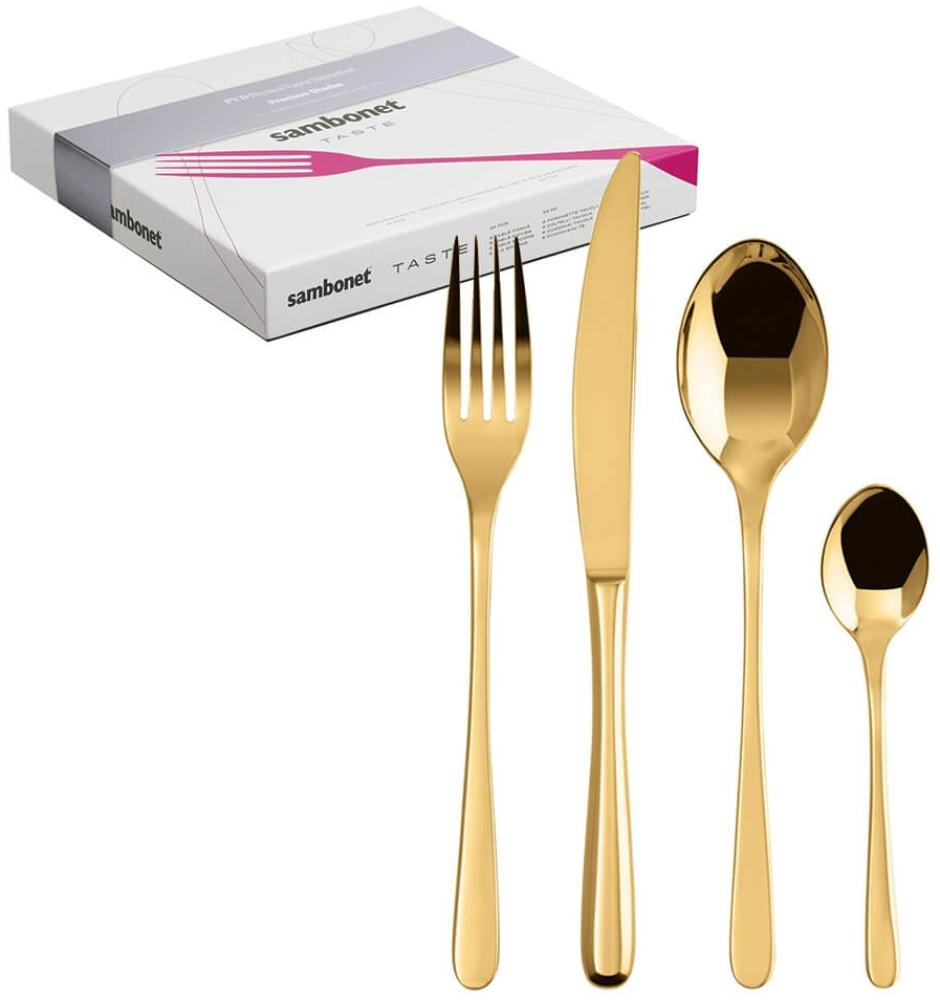 Sambonet Besteckset 24-teilig Taste Gold Bild 1