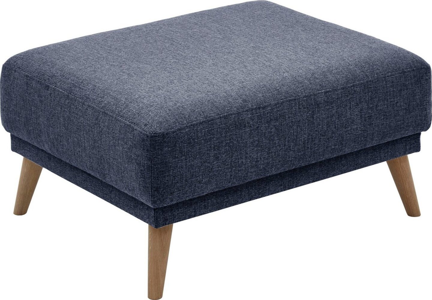 ATLANTIC home collection Hocker Elvis, Massivholzfüße Bild 1