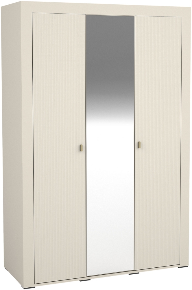 Kleiderschrank Mossa 3D MO02 (Farbe: Cashmere) Bild 1