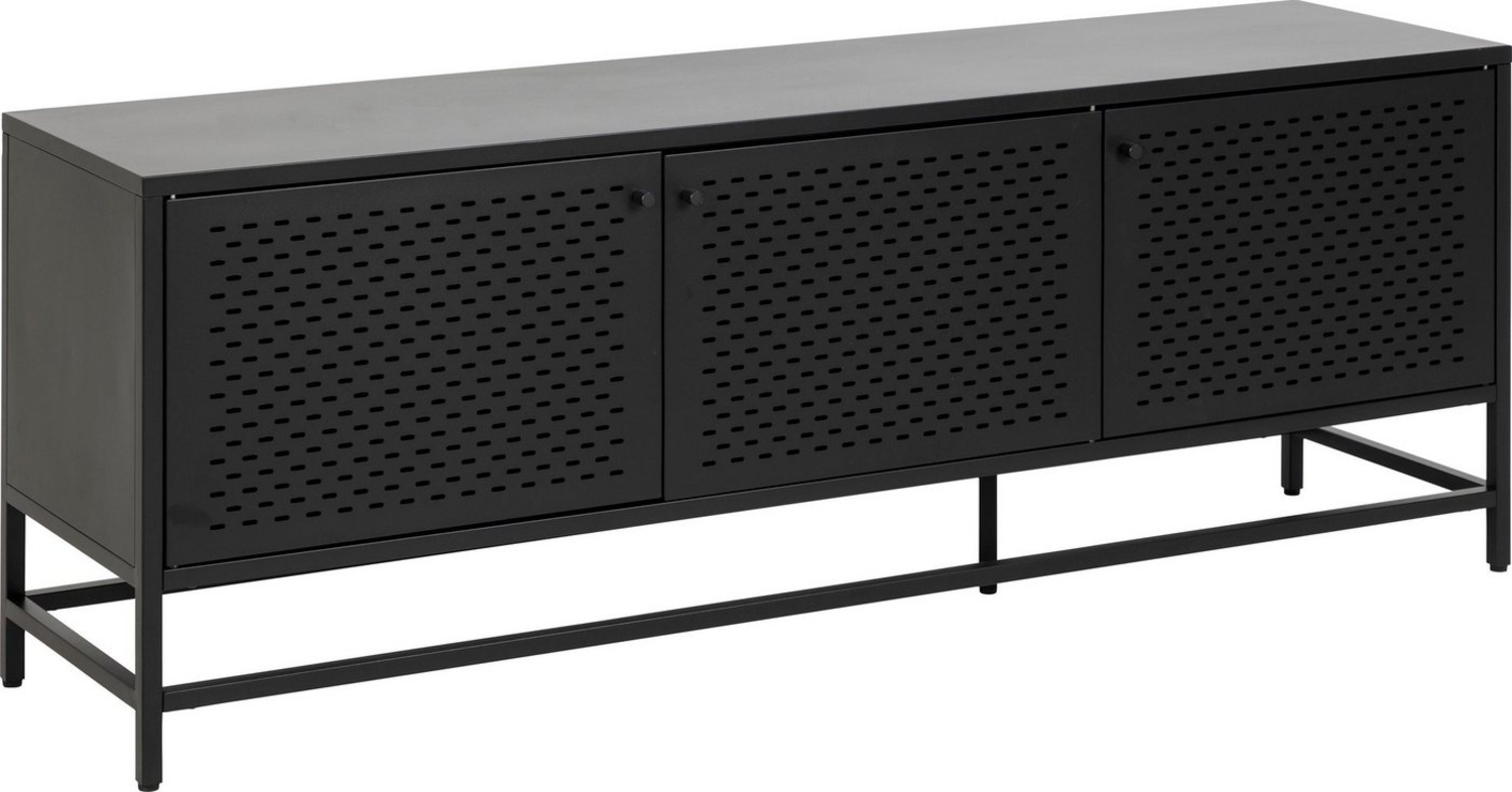 ACTONA GROUP Sideboard New York, Metall Sideboard in cooler New Yorker Style, H60cm B160cm, Mesh-Türen Bild 1