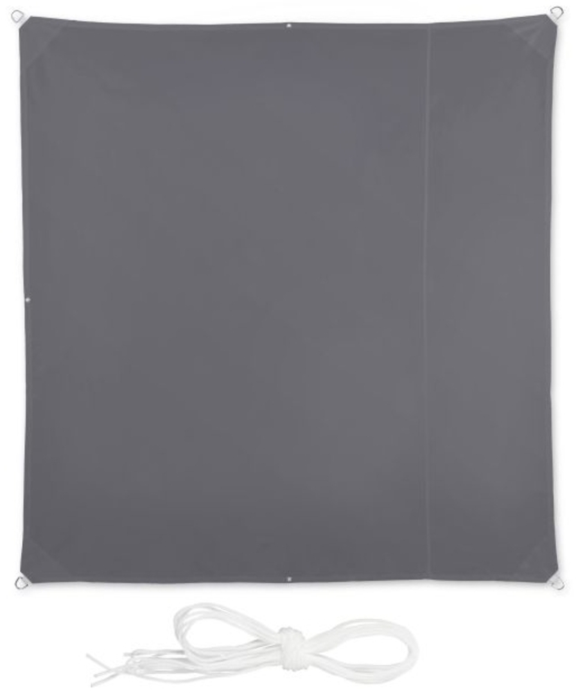 Sonnensegel Quadrat in Grau 10026356_976 Bild 1