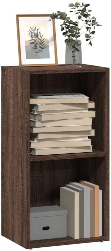 vidaXL Bücherregal Braun Eichen-Optik 40x30x77 cm Holzwerkstoff 857864 Bild 1