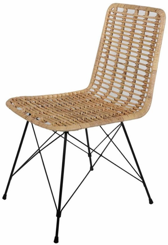 Rattan Stuhl Valencia Natur Bild 1