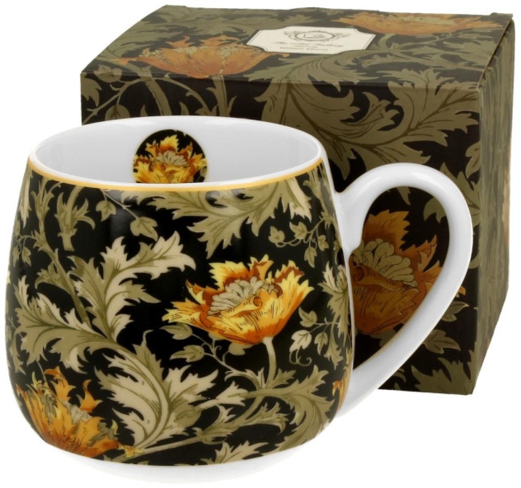 DUO ART GALLERY Fassbecher 430 ml CHRYSANTHEMUM New Bone China Porzellan Bild 1