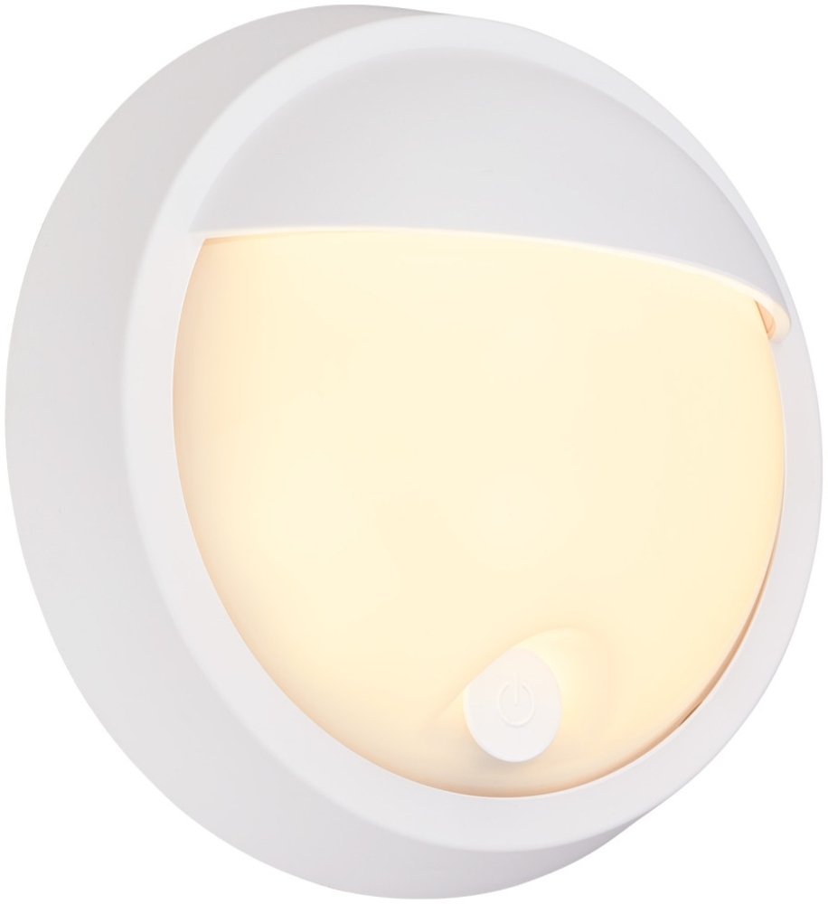 Briloner LED Außenwandleuchte Puni Akku 4W weiß Touch-Dimmer warmweiß Bild 1