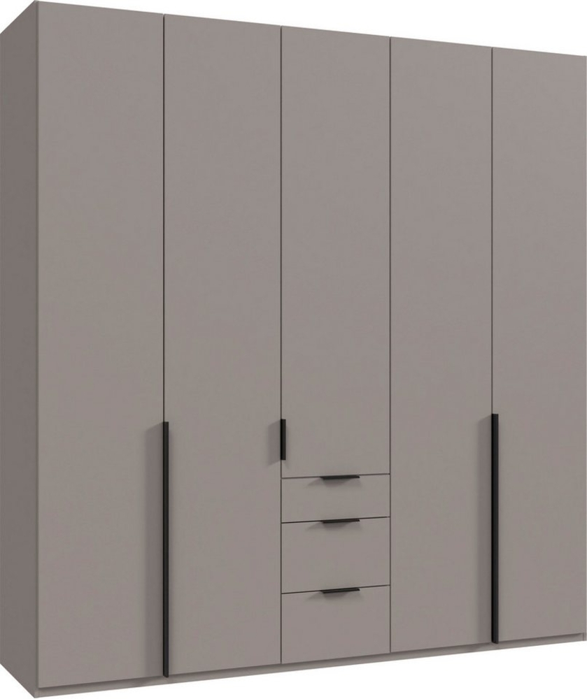 Wimex Drehtürenschrank Mugano (mit langen oder kurzen Griffen aus Metall) in vielen Breiten, 208 oder 236 cm hoch, Made in Germany Bild 1