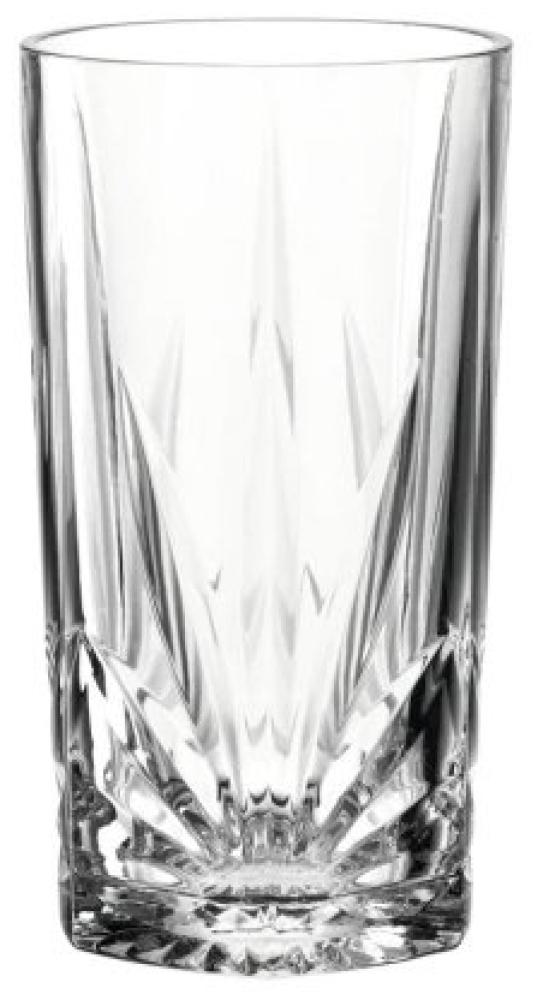 Leonardo Trinkglas Capri, Wasserglas, Saftglas, Kalk-Natron Glas, Klar, 530 ml, 022778 Bild 1