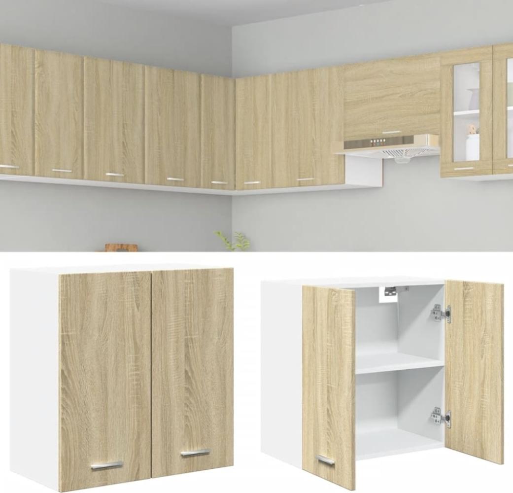 vidaXL Hängeschrank Sonoma-Eiche 60x31x60 cm Holzwerkstoff 849620 Bild 1