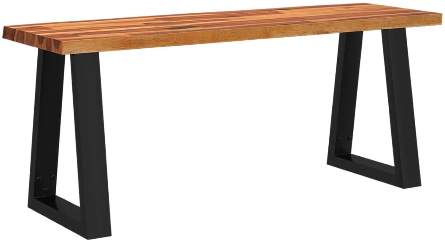 vidaXL Bank Baumkante 110 cm Massivholz Akazie 353293 Bild 1