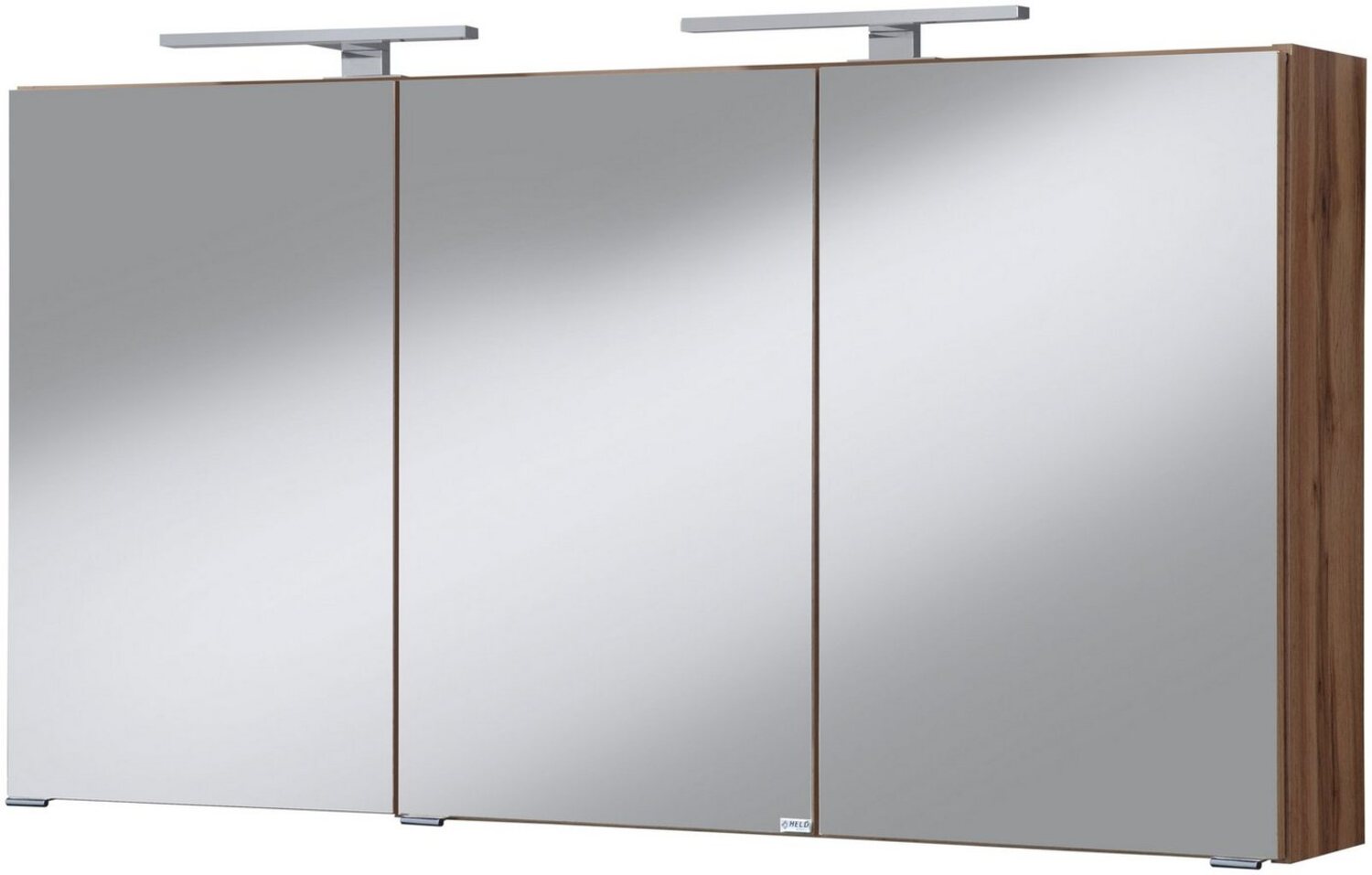 welltime Spiegelschrank Malibu Breite 120 cm, mit Spiegeltüren und Softclose-Funktion Bild 1