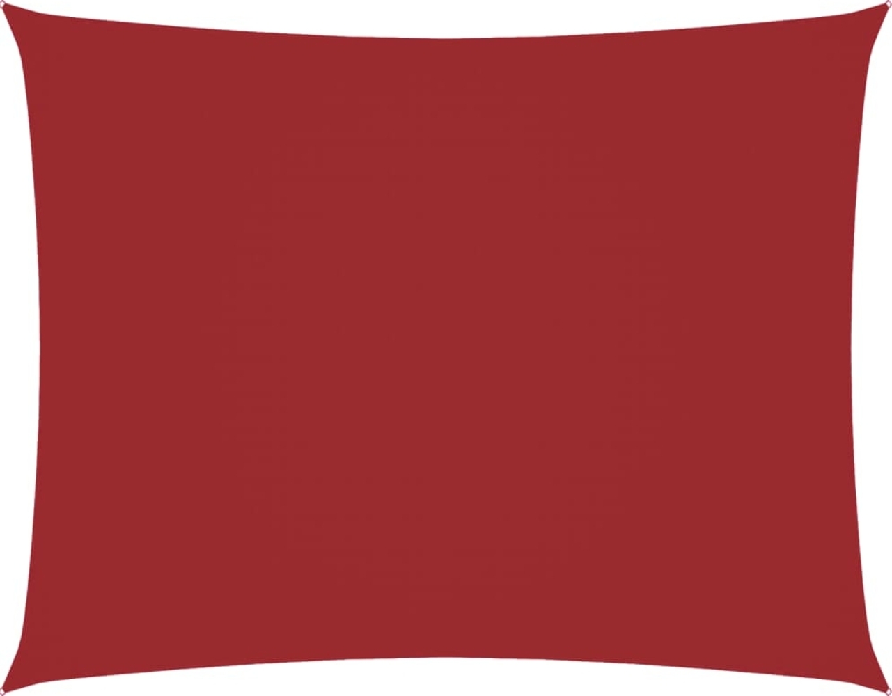 vidaXL Sonnensegel Oxford-Gewebe Rechteckig 5x6 m Rot 135659 Bild 1