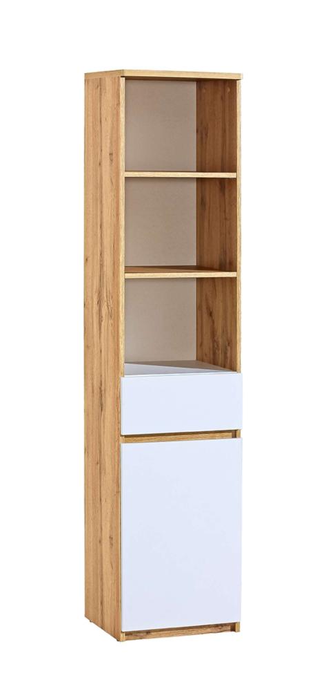 99rooms Arcola Kleiderschrank Wotan Eiche Weiß III Bild 1