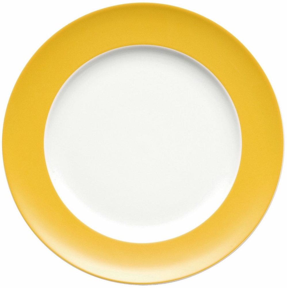 Thomas Sunny Day Frühstücksteller, Kuchenteller, Teller, Porzellan, Yellow / Gelb, Spülmaschinenfest, 22 cm, 10222 Bild 1
