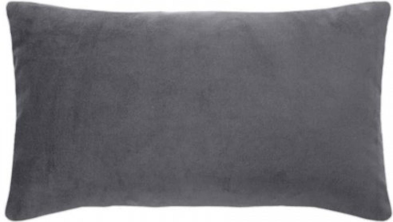 pad Kissenhülle Samt Elegance Grau (25x50cm) 10127-U25-2550 Bild 1