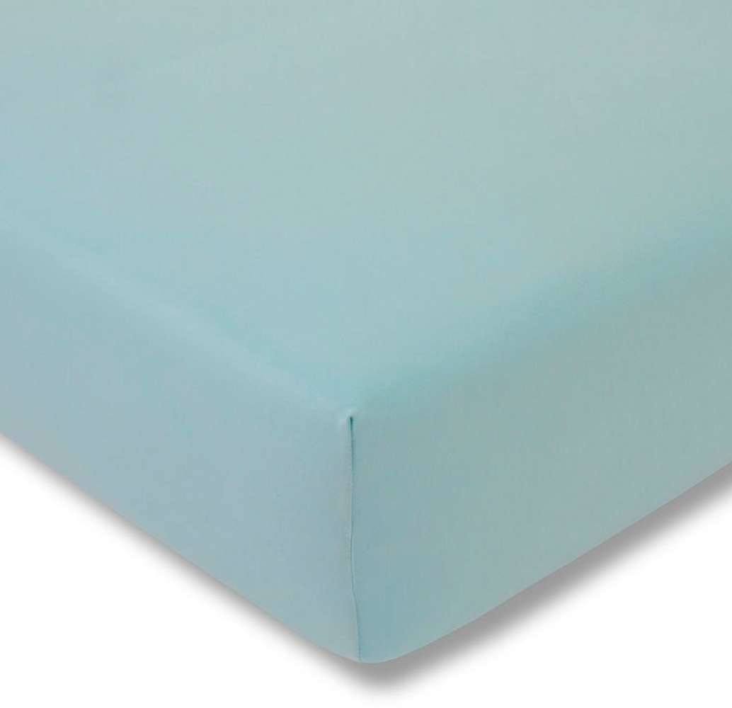 Estella 6500 Jersey Spannbettlaken 180x190-200x200 640-azur Bild 1