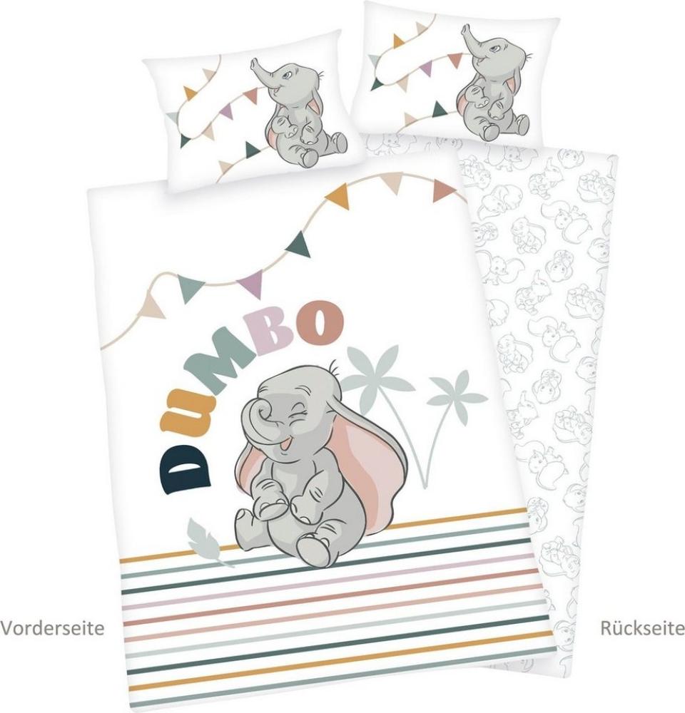 Disney Babybettwäsche Disney´s Dumbo, Flanell, mit liebevollem Motiv Bild 1